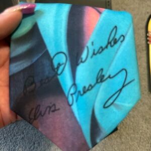 Colorful Autographed Tie